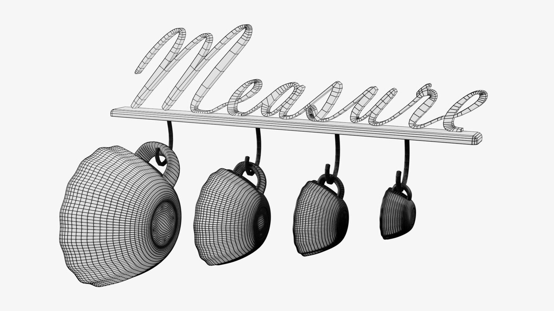 ArtStation Kitchen Measuring Cups Game Assets   File 