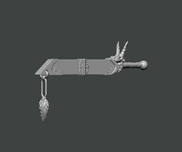 ArtStation - 3D Model-SWORD0008 | Game Assets