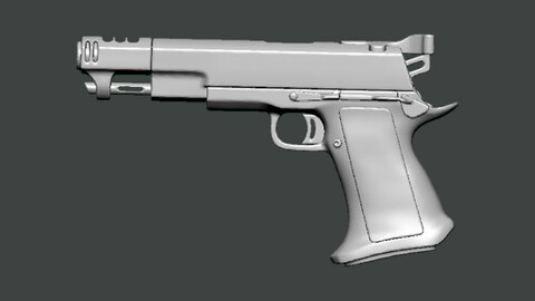 3D Model-GUN0007