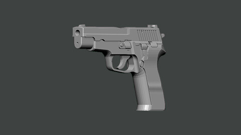 3D Model-GUN0008