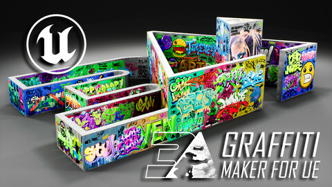 Graffiti Maker for Unreal Engine