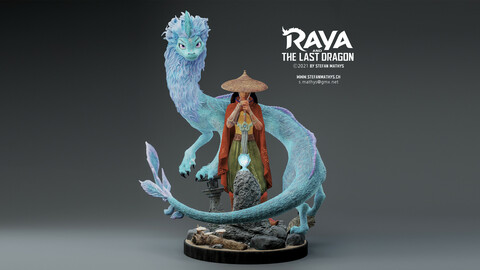 Raya and the last Draon - 3D Printable