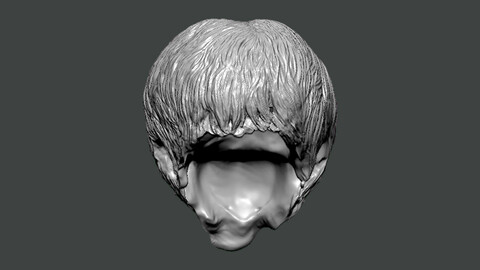 3D Model-HAIR0002