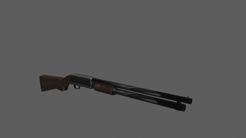 ArtStation - Simple Shotgun | Resources