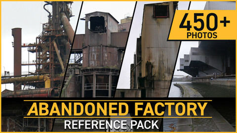 Abandoned Factory Reference pictures - Factory , Abandoned Train , Hard Surface, Crane