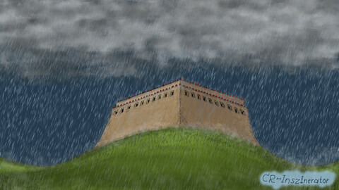 Ancient Stronghold with signature