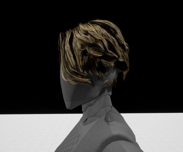 ArtStation Short Hair Groom For Unreal Engine Game Assets