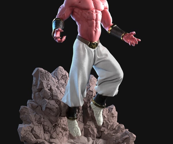 Free STL file Majin Buu - 魔 ま 人 じん ブウ  Dragon Ball 🐉・3D printing idea to  download・Cults