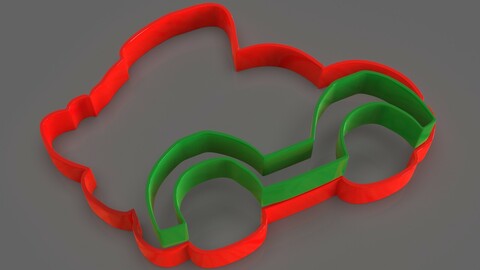 Christmas Truck Cookie Cutter