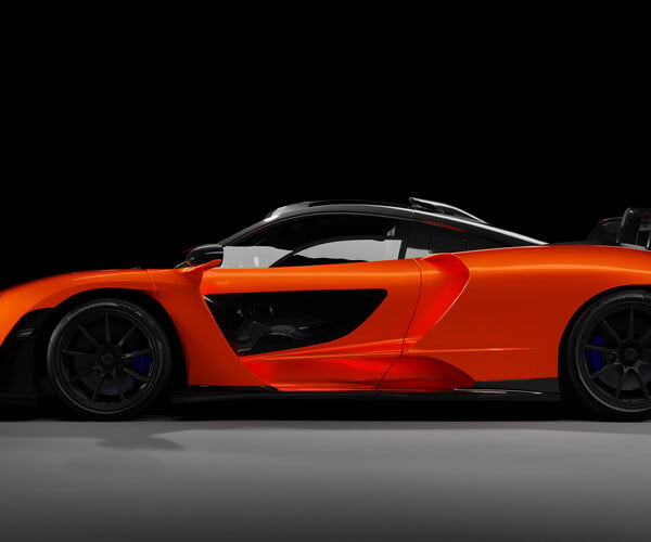 ArtStation - Mclaren Senna with Full Rig | Resources