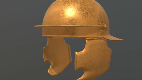 Roman legionary helmet (Galea), 1stC A.D.