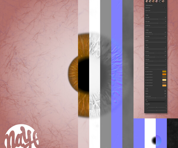 ArtStation - Eye Texture Generator | Resources