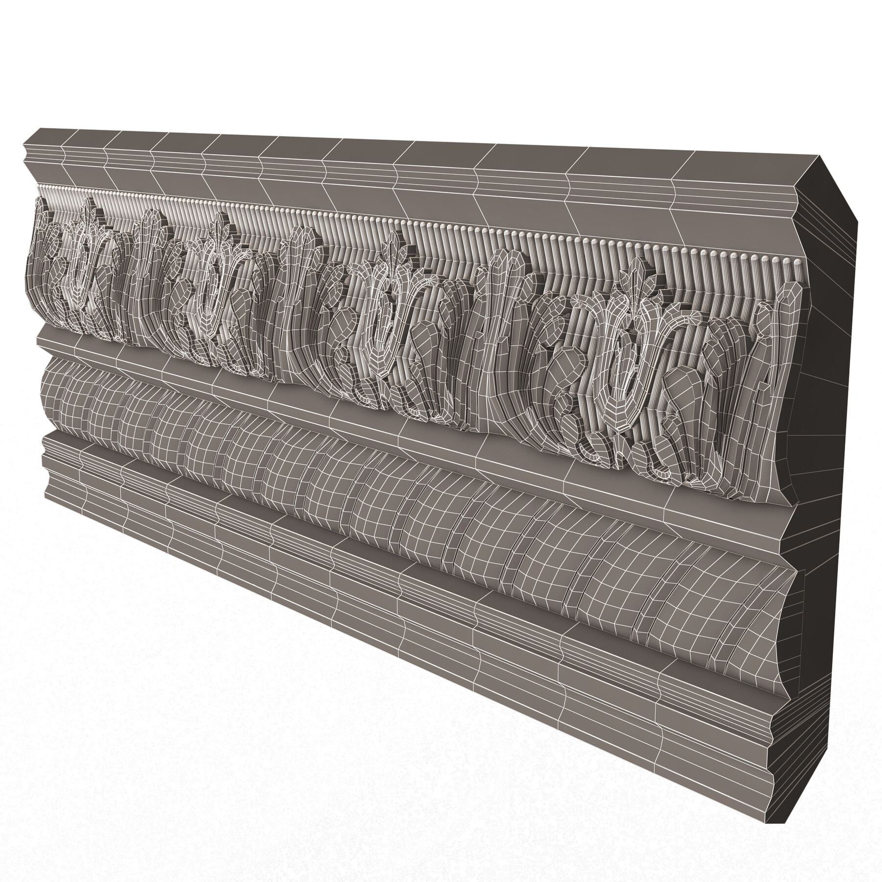 3D Model Cornice  Category: Molding & Plaster decoration