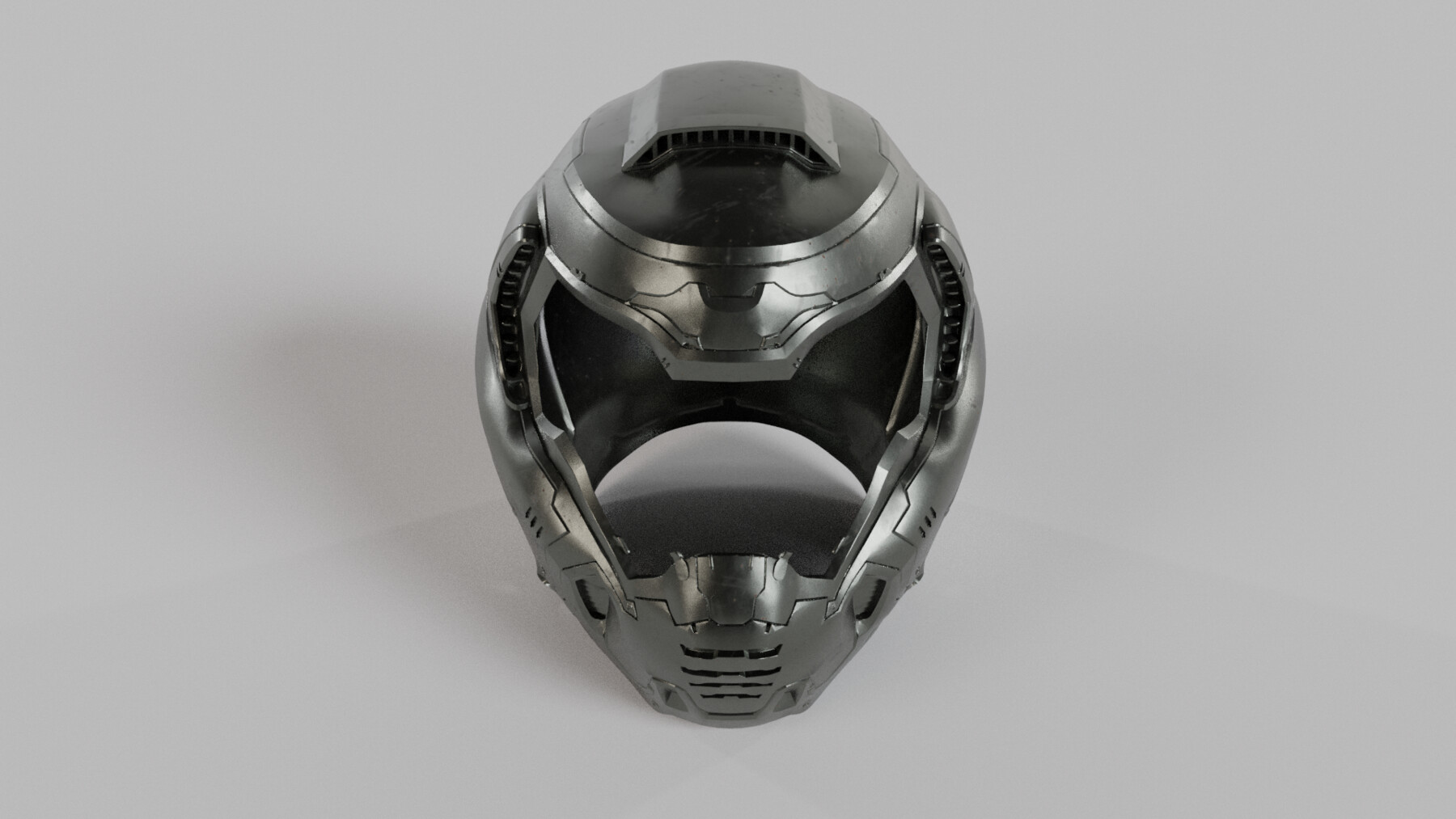 ArtStation Printable Doom eternal helmet airsoft paintball 3D model