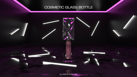 Cosmetic Glass Bottle M