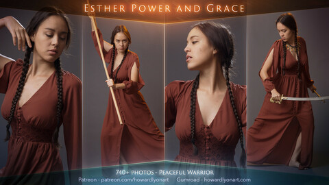 Esther Power and Grace Photo Reference Pack