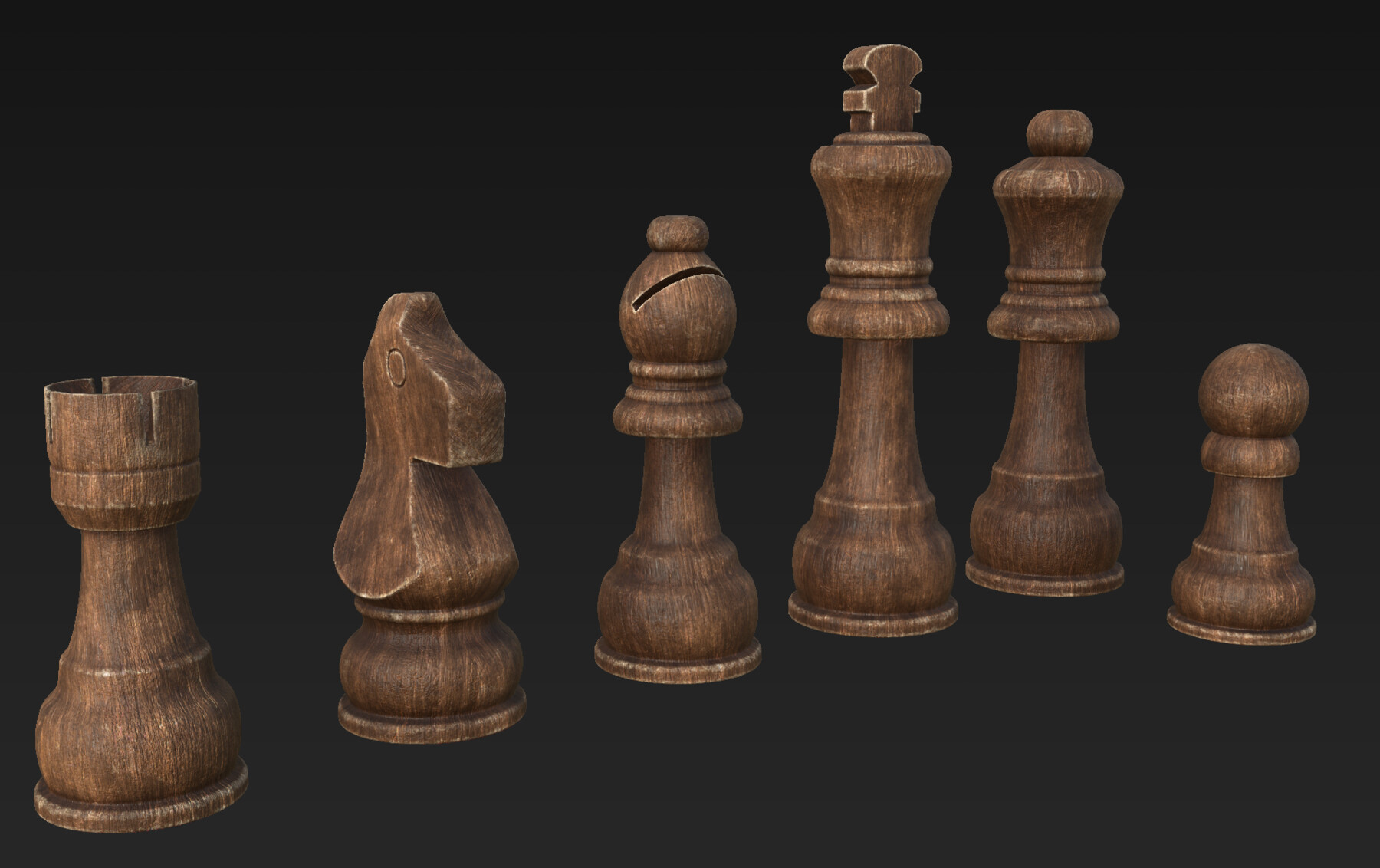 ArtStation - Low poly 3D Chessboard Game assets