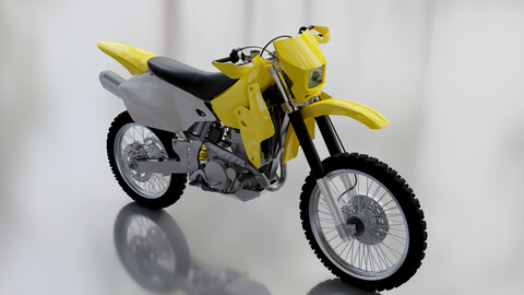 Suzuki DRZ 400 E - Full 3D Model