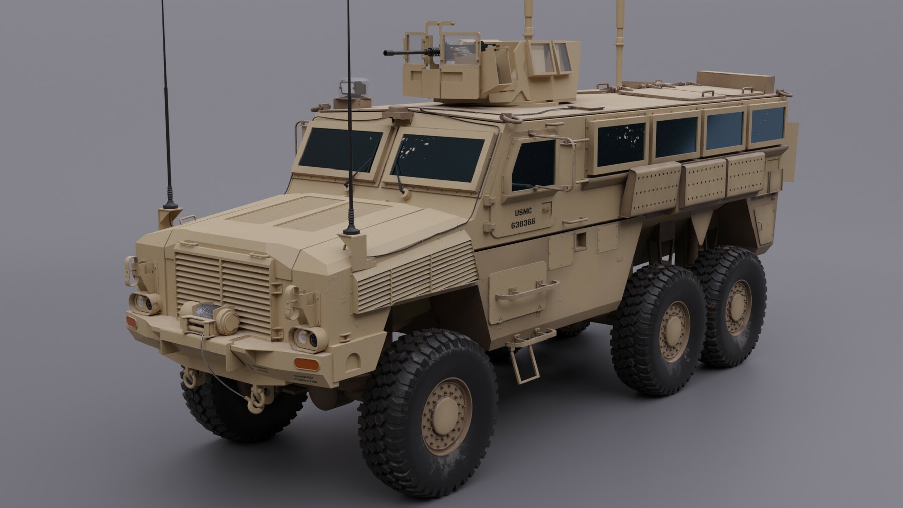 ArtStation - RG-33 MRAP Mine Resistant Vehicle | Game Assets