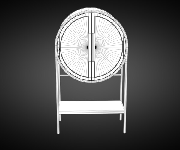 ArtStation West Natural Cane Bar by Leanne Ford Resources