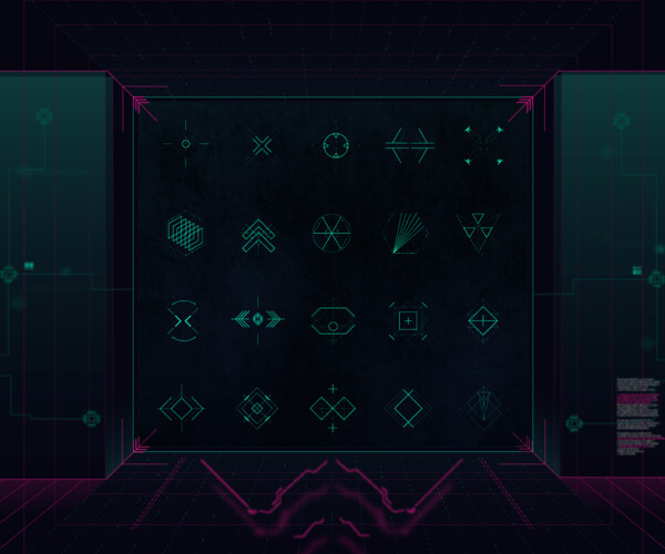 ArtStation - Hand-drawn HUD Icon Pack | Game Assets