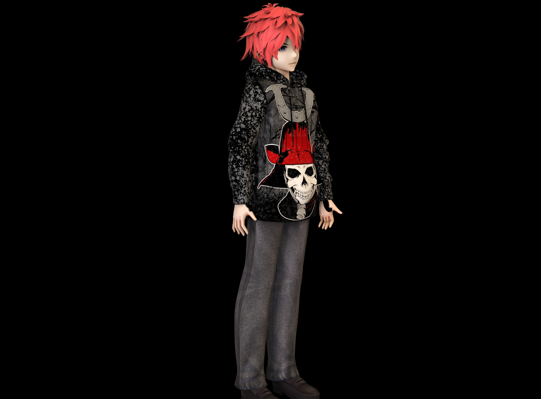 Roxas avatar in vrchat