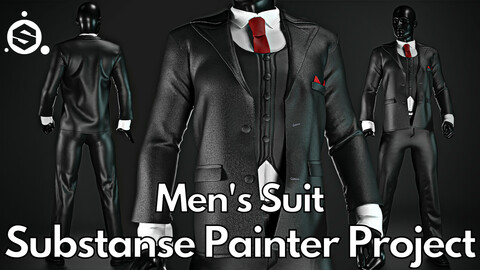 Substance Painter (.SPP) : Suit No.1 (For men)