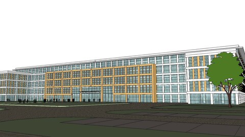 Sketchup City social Building-Hospital -07