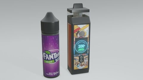 ArtStation - Vape and liquid | Resources