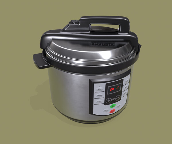 ArtStation Electric Pressure Cooker Game Assets