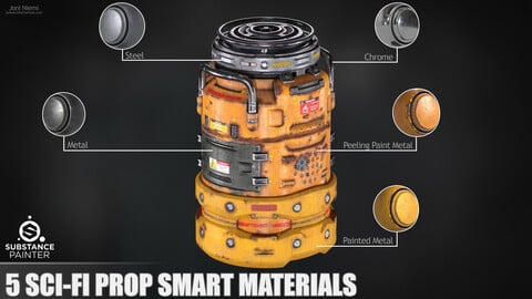 Sci-Fi Prop Smart Materials