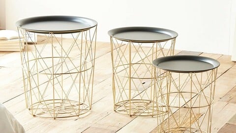 Gold wire storage table