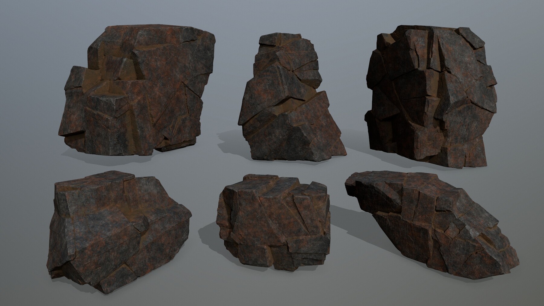 ArtStation - volcanic rocks | Game Assets