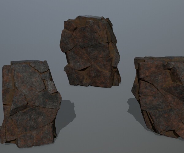 ArtStation - volcanic rocks | Game Assets