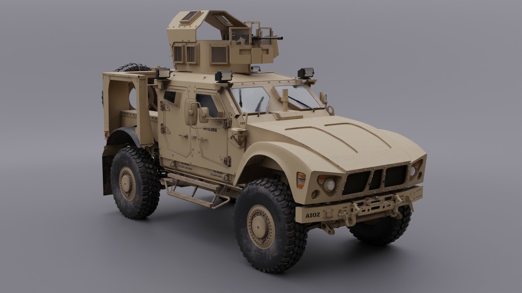 Artstation - Mrap Us Army Oshkosh M-atv 