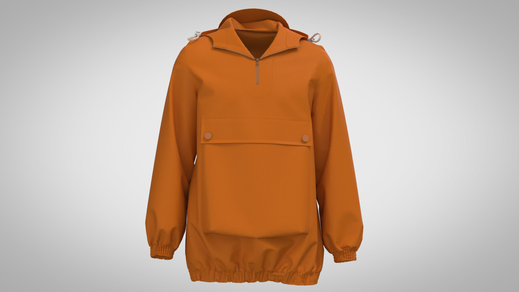 ArtStation Anorak, Marvelous Designer, Clo3d +fbx, obj Game Assets
