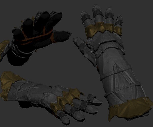 ArtStation - Armor Gloves | Resources