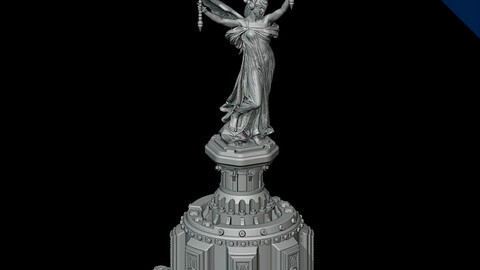 Angel of War (Statue) 3D Printing