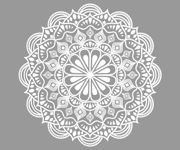 ArtStation - mandala white | Resources