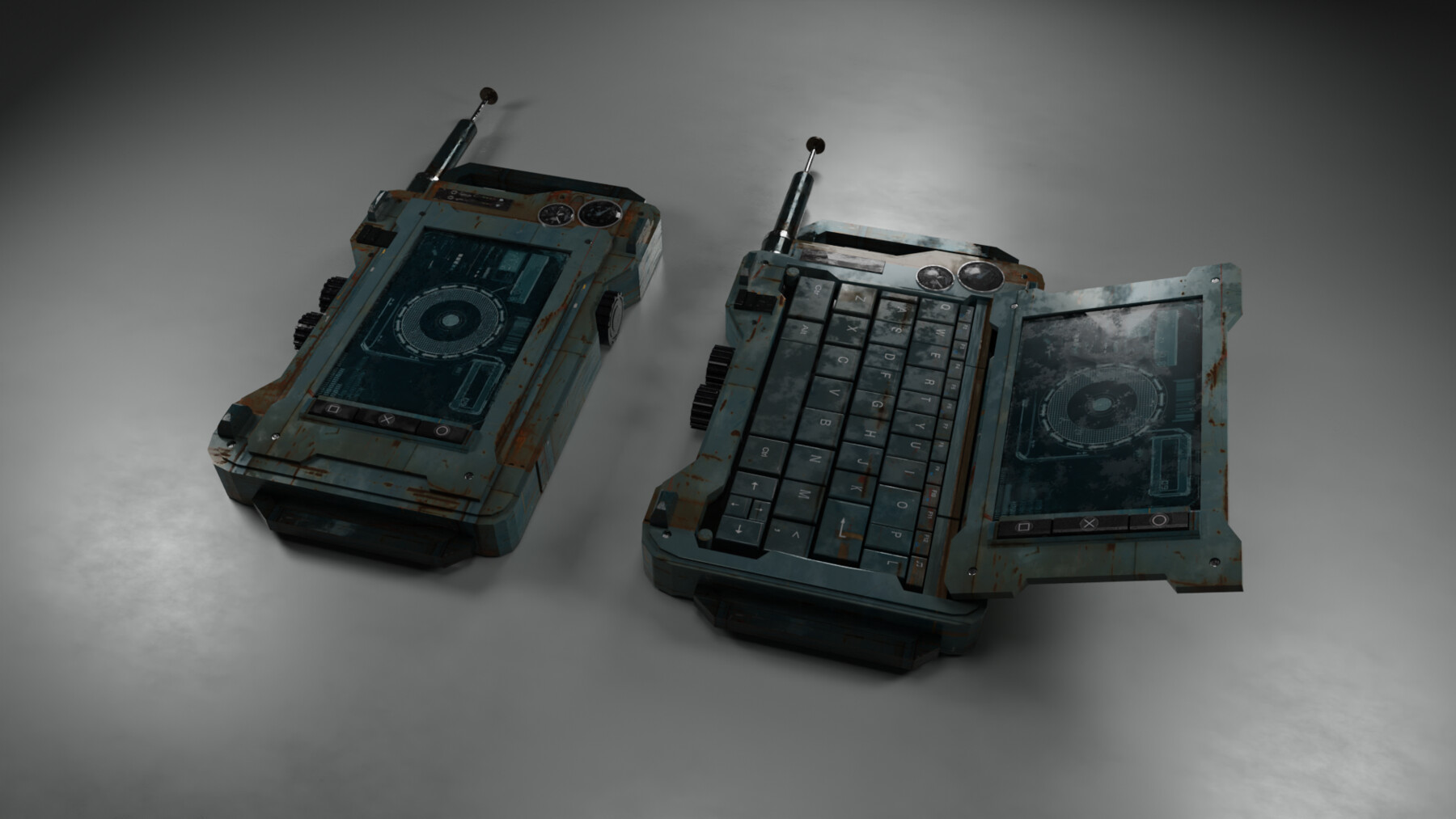 ArtStation Scifi Personal Digital Assistant PDA Prop Game Assets