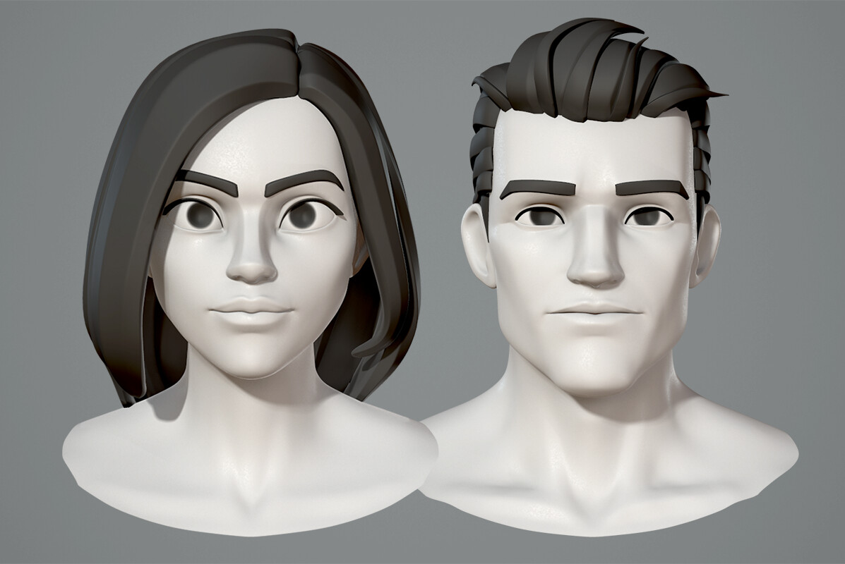 Создание 3д людей. «Male and female» Джексон. 3д модели. Стилизованные персонажи 3d. 3d персонажи.