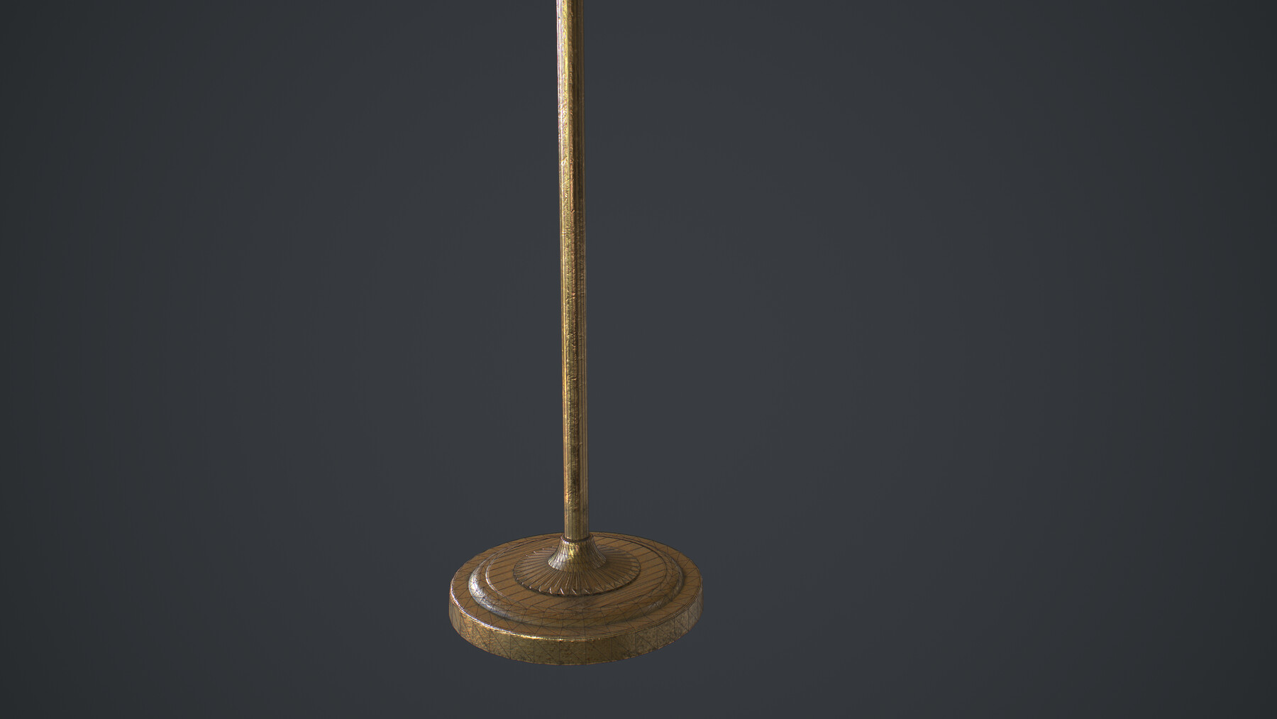 ArtStation - House Tall Lamp with Emission | Game Assets