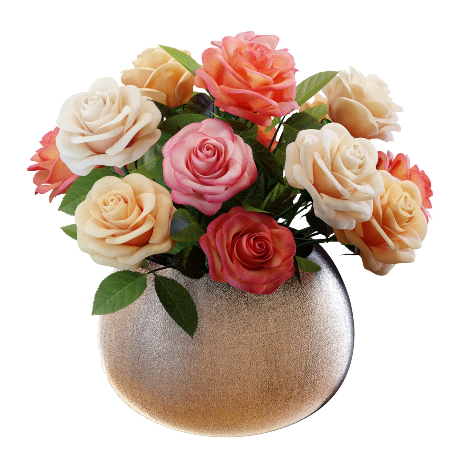 ArtStation - Flower Set 08 / Mixed Roses Bouquet | Resources
