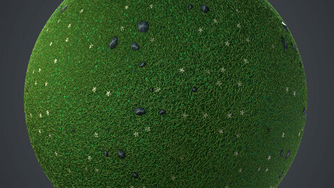 Smart Stylized Grass Texture Substance + Sbs/Sbsar