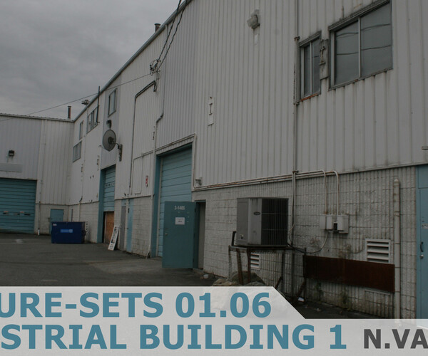ArtStation - Industrial Building 1 Texture Set | Resources