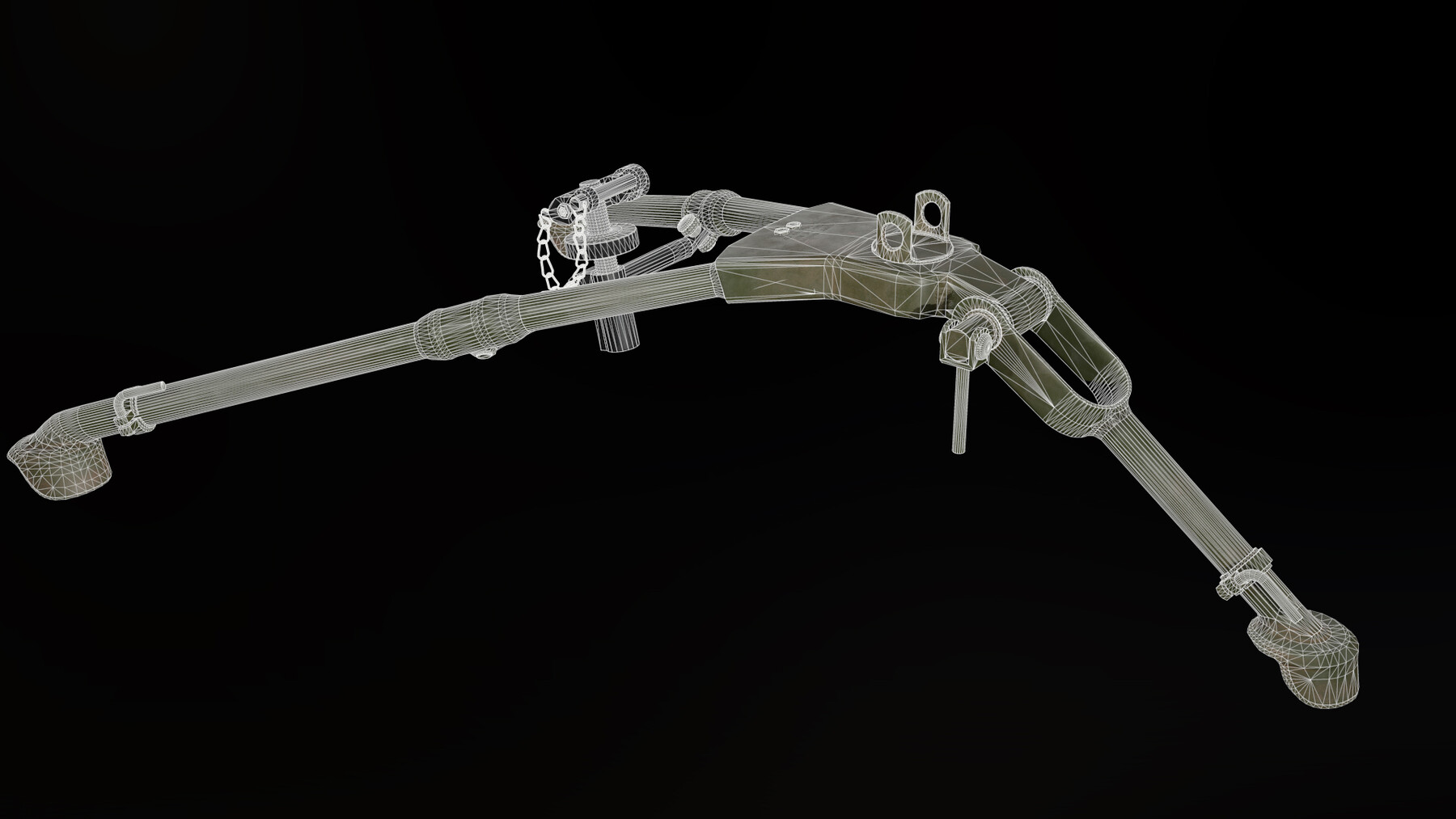 ArtStation - M2 Browning Heavy Machine Gun Lowpoly | Game Assets