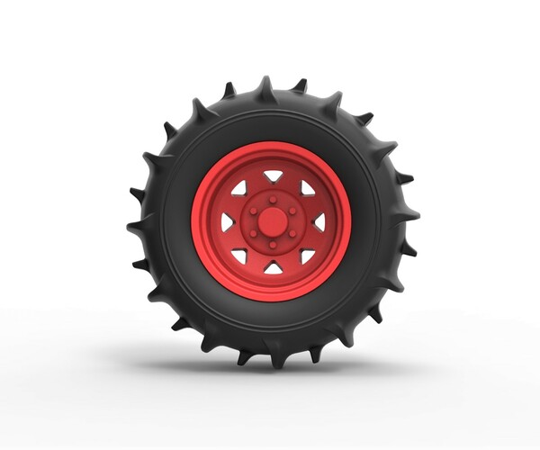 ArtStation - Diecast Rear wheel for Dune Buggy 3 | Resources