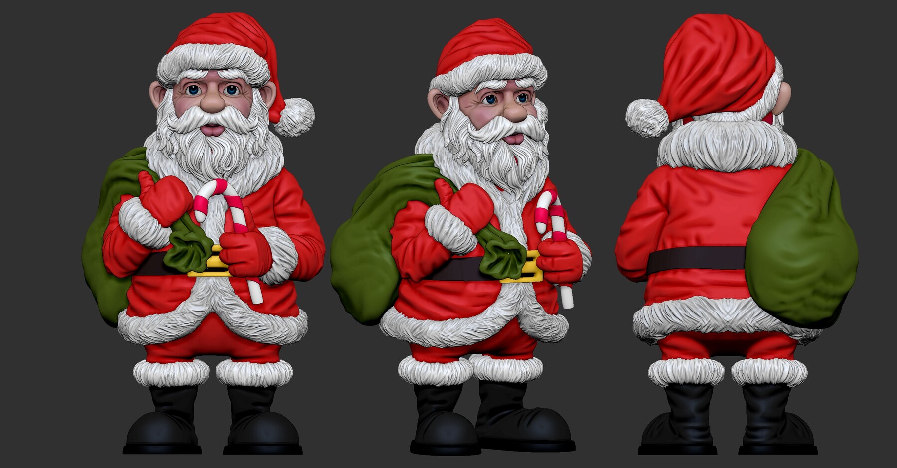 ArtStation santa 3D print Model | Tutorials