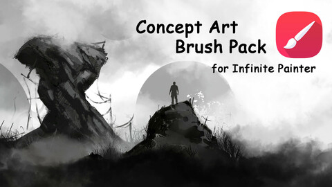 Concept Art Brush Pack for Infinite Painter