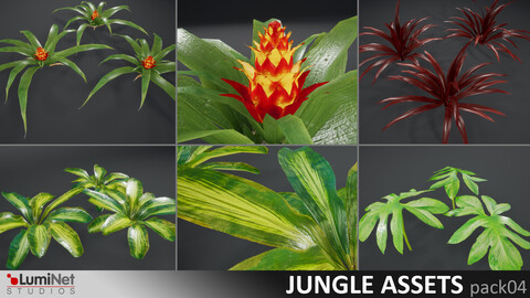 LumiNet | Jungle Assets pack04